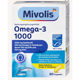 Mivolis Omega-3 1000, Kapseln 60 St, 85,1 g – Herz, Kreislauf & Cholesterin image_position | VivaVoss