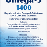Omega - 3 1400 Kapseln 90 St, 171,3 g - VivaVoss