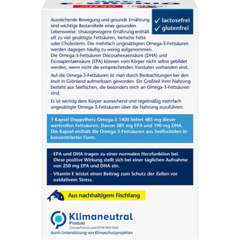 Omega - 3 1400 Kapseln 90 St, 171,3 g - VivaVoss