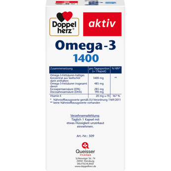 Omega - 3 1400 Kapseln 90 St, 171,3 g - VivaVoss