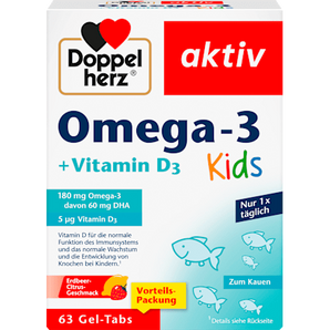 Omega - 3 Kids Gel - Tabs 63 St, 81,9 g - VivaVoss
