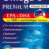Omega - 3 Premium Fischöl Kapseln 90 St, 79 g - VivaVoss