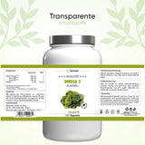Omega 3 Vegan, 600 DHA & 300 EPA+ Vitamin E - VivaVoss