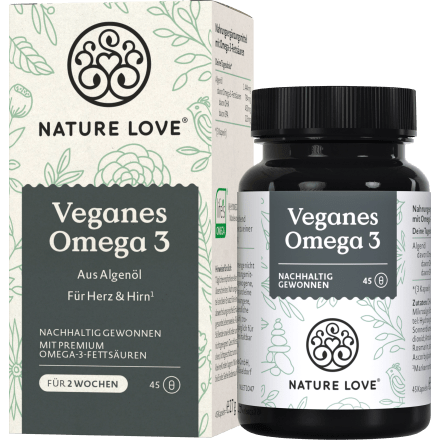 Omega - 3 vegan Kapseln 45 St, 27 g - VivaVoss