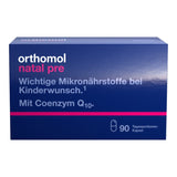 Orthomol Natal pre Kapseln - wichtige Mikronährstoffe bei Kinderwunsch für die Frau - VivaVoss