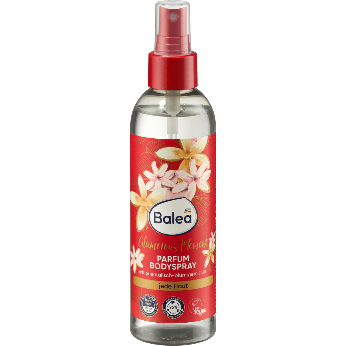 Perfume body spray Glamorous Moment, 200 ml by Balea β VivaVoss