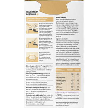 Porridge Hafer Pur ab dem 5. Monat, 240 g - VivaVoss