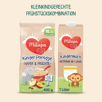 Porridge Kinder Hafer & Früchte ab dem 10.Monat, 400 g - VivaVoss