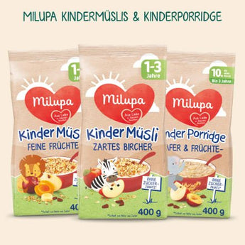 Porridge Kinder Hafer & Früchte ab dem 10.Monat, 400 g - VivaVoss