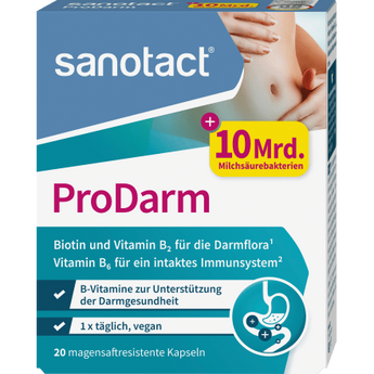 ProDarm + Milchsäurekulturen Kapseln 20 St., 8 g - VivaVoss