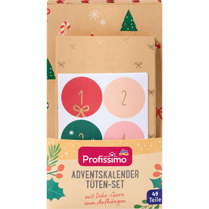 Adventskalender Tüten Set, 1 St