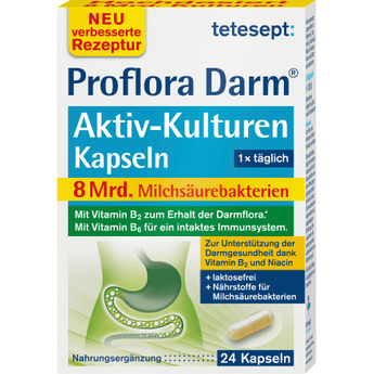 Proflora Darm Aktiv - Kulturen Kapseln 24 St, 12,8 g - VivaVoss