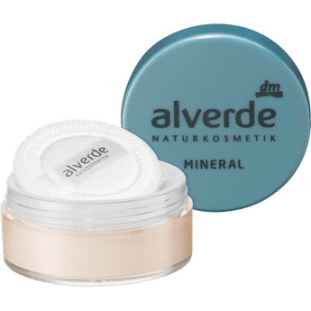 Puder Mineral 01 Porcelain, 5 g Puder & Mattierung by alverde NATURKOSMETIK – Available at VivaVoss