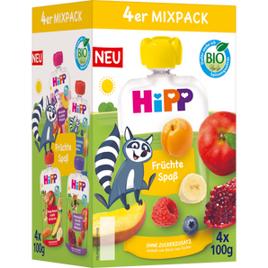 Quetschie Früchtespaß Mixpack ab 1 Jahr (4x100 g), 400 g - VivaVoss