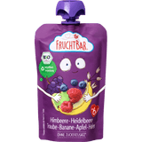 Quetschie Himbeere Heidelbeere Traube Banane Apfel & Hafer ab 6 Monaten, 100 g Quetschie by FruchtBar – Available at VivaVoss