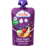 Quetschie Himbeere Heidelbeere Traube Banane Apfel & Hafer ab 6 Monaten, 100 g Quetschie by FruchtBar – Available at VivaVoss