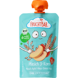 Quetschie Pfirsich - 3 - Korn, ab 6 Monaten, 100 g Quetschie by FruchtBar – Available at VivaVoss