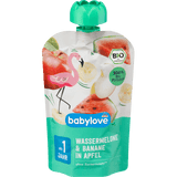 Quetschie Wassermelone & Banane in Apfel ab 1 Jahr, 100 g Quetschie by BabyLove – Available at VivaVoss