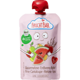 Quetschie Wassermelone, Erdbeere, Apfel, Birne & Reis ab 6 Monaten, 100 g Quetschie by FruchtBar – Available at VivaVoss