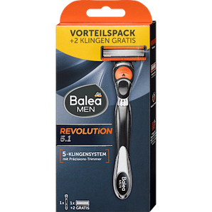 Rasierer, Revolution 5.1 Vorteilspack Balea MEN