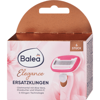 Rasierklingen Elegance, 4 St Haarentfernung & Rasur by Balea – Available at VivaVoss