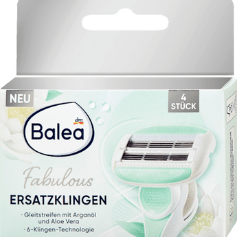 Rasierklingen Fabulous, 4 Haarentfernung & Rasur by Balea – Available at VivaVoss
