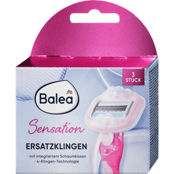 Rasierklingen Sensation, 3 St Haarentfernung & Rasur by Balea – Available at VivaVoss