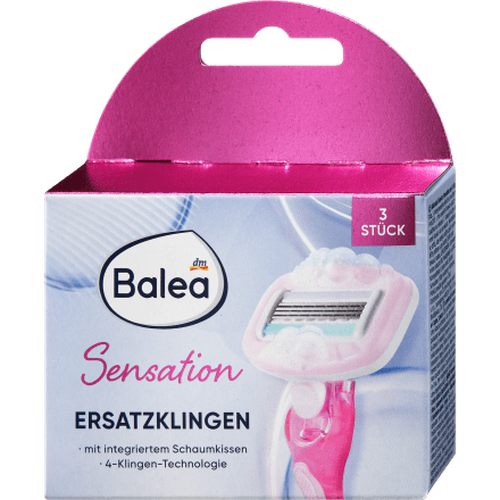 Rasierklingen Sensation, 3 St Haarentfernung & Rasur by Balea – Available at VivaVoss