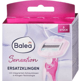 Rasierklingen Sensation, 6 St Haarentfernung & Rasur by Balea – Available at VivaVoss