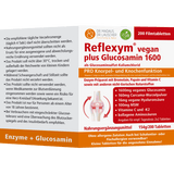 Reflexym vegan plus glucosamin 1600, 200 St - VivaVoss