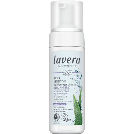 Reinigungsschaum Basis Sensitiv lavera NATURKOSMETIK