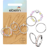 Ringe Silber - Optik, 5 St - VivaVoss