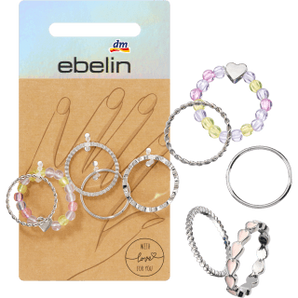 Ringe Silber - Optik, 5 St - VivaVoss