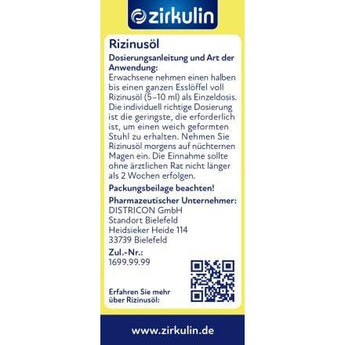 Rizinusöl, 100 ml - VivaVoss