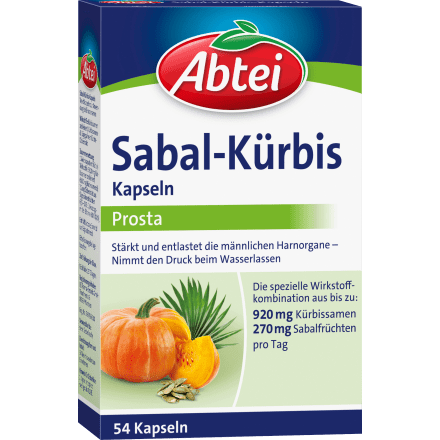 Sabal - Kürbis Prosta Kapseln, 54 St - VivaVoss