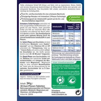 Schlaf - Komplex Tabletten 30 St, 34 g - VivaVoss