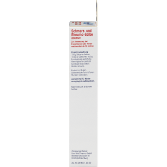 Schmerz - und Rheuma - Salbe intensiv, 100 ml - VivaVoss