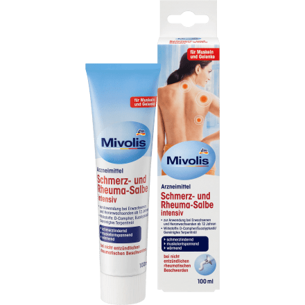 Schmerz - und Rheuma - Salbe intensiv, 100 ml - VivaVoss