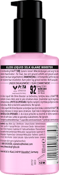 Haarkur Glanz Booster Liquid Silk Schwarzkopf GLISS