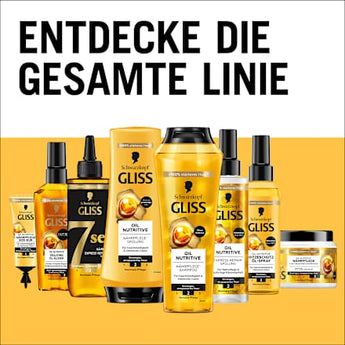 Hitzeschutz Öl-Spray Oil Nutritive Schwarzkopf GLISS
