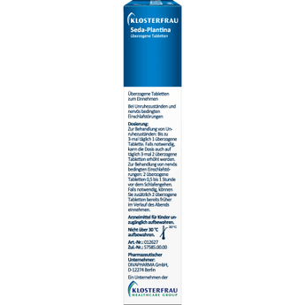 Seda - Plantina Innere Unruhe Tabletten, 30 St - VivaVoss