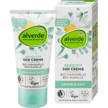 Sensitiv 24h Creme, 50 ml Balea, alverde NATURKOSMETIK, Sensitiv, by alverde NATURKOSMETIK – Available at VivaVoss