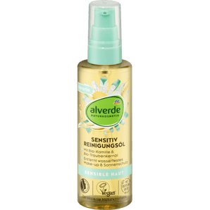 Sensitiv Reinigungsöl Bio - Kamille Bio - Traubenkernöl, 100 ml Balea, alverde NATURKOSMETIK, Sensitiv, by alverde NATURKOSMETIK – Available at VivaVoss