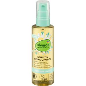 Huile nettoyante douce Camomille bio Huile de pépins de raisin bio, 100 ml