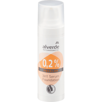 Serum Foundation 3in1 mit 0,2% Squalan, 30 ml Balea, alverde NATURKOSMETIK, Foundation, by alverde NATURKOSMETIK – Available at VivaVoss