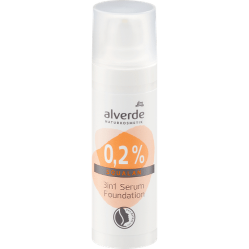 Serum Foundation 3in1 mit 0,2% Squalan, 30 ml Balea, alverde NATURKOSMETIK, Foundation, by alverde NATURKOSMETIK – Available at VivaVoss