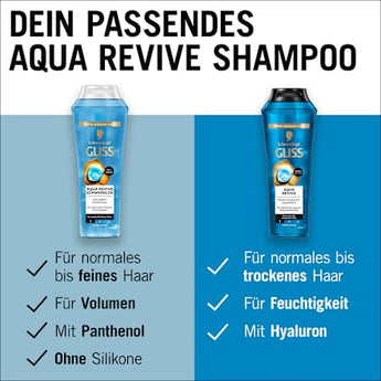Shampoo Aqua Revive Schwarzkopf GLISS