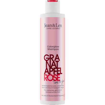 Shampoo Colorglow Granatapfel Rose Jean&Len