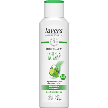 Shampoo Frische & Balance lavera NATURKOSMETIK