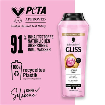 Shampoo Liquid Silk Schwarzkopf GLISS